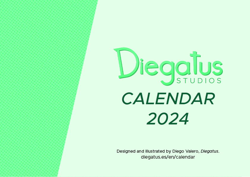 Calendario Diegatus Studios 2024